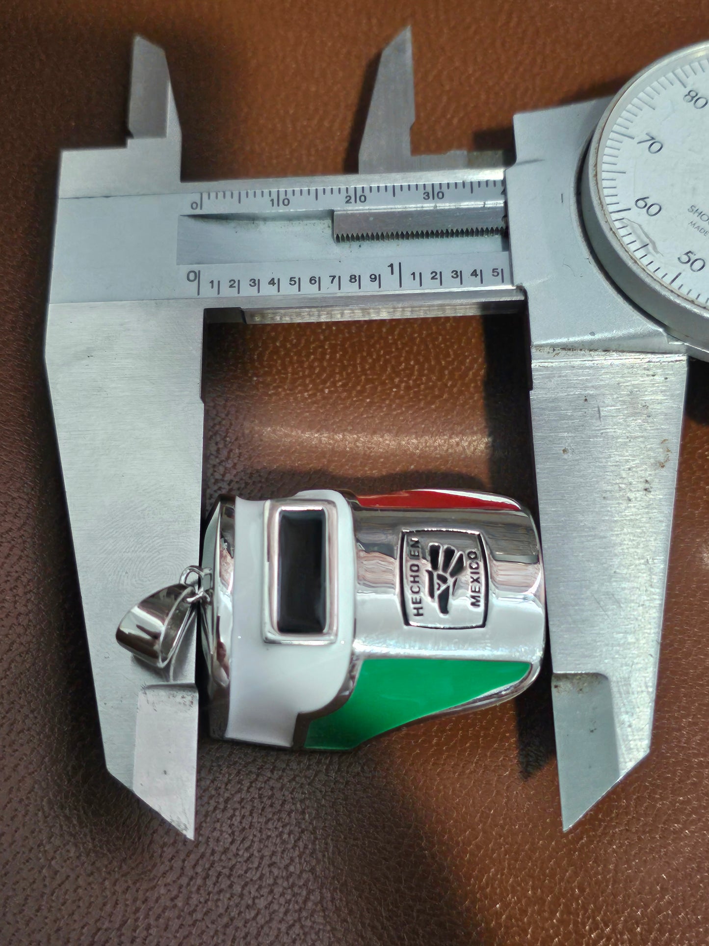 Mexican Flag Hood Pendant
