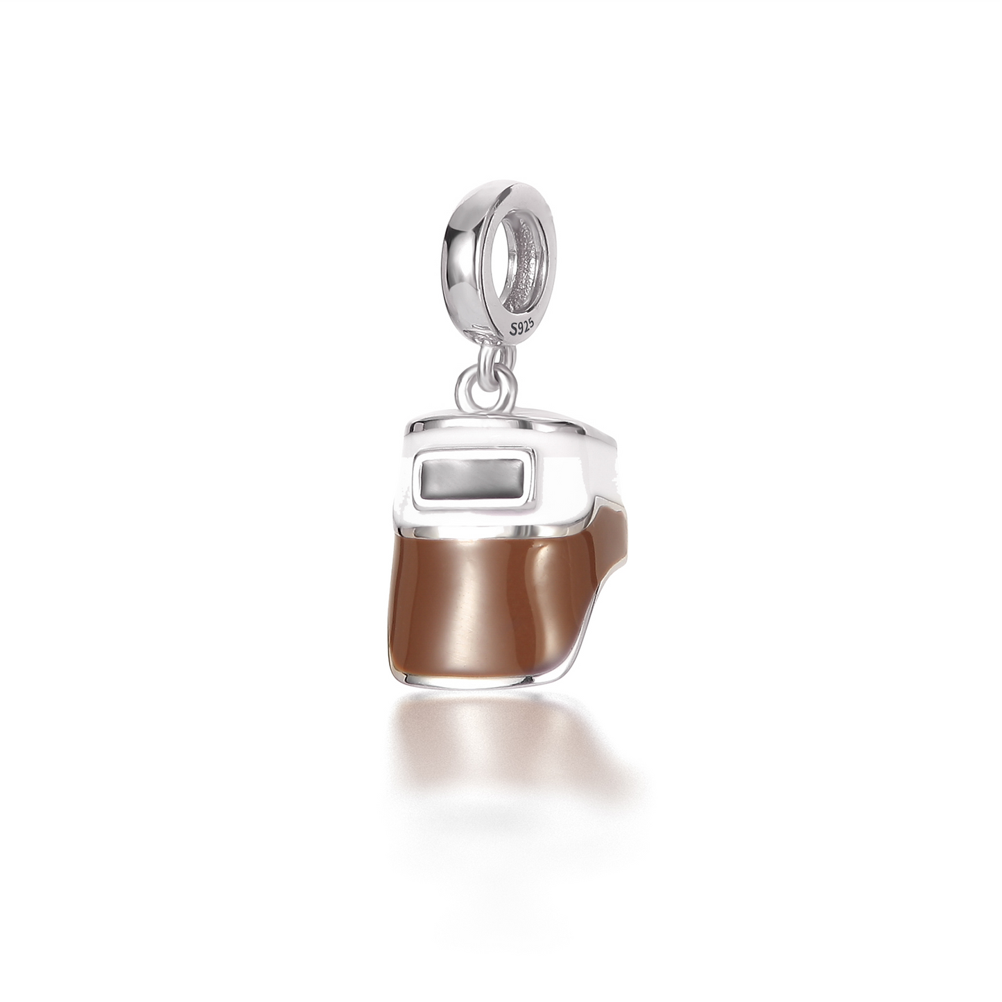 Brown Welding Hood Charm