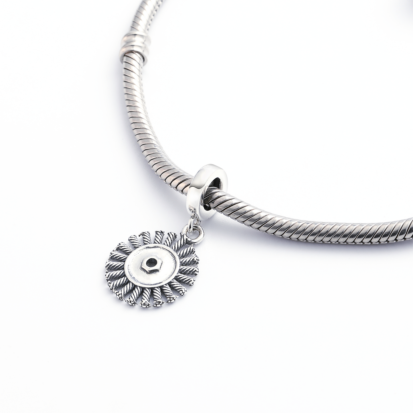Wire Wheel Charm