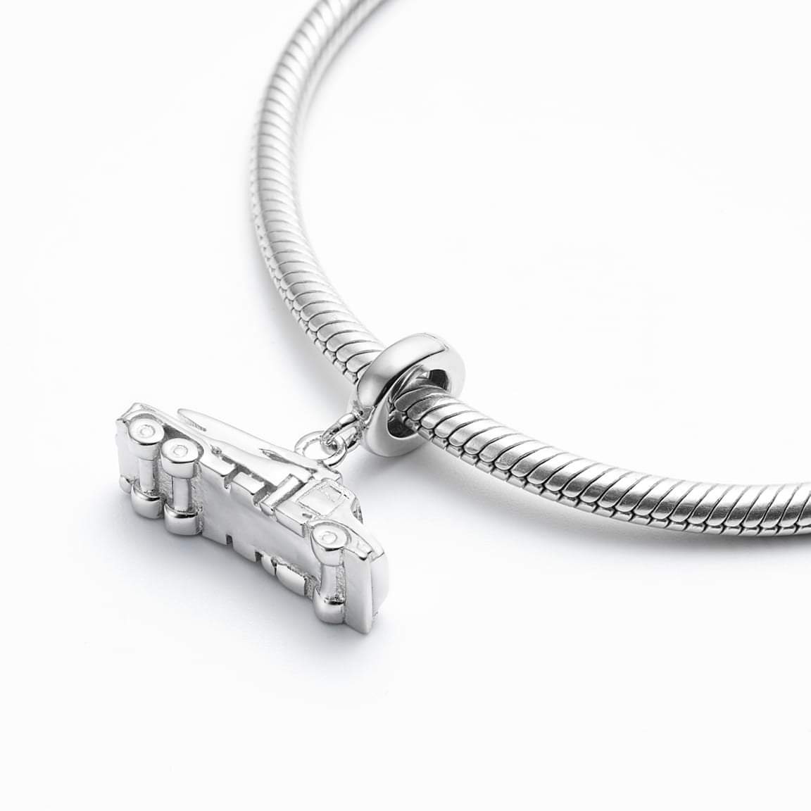 Concrete Pump Truck Charm