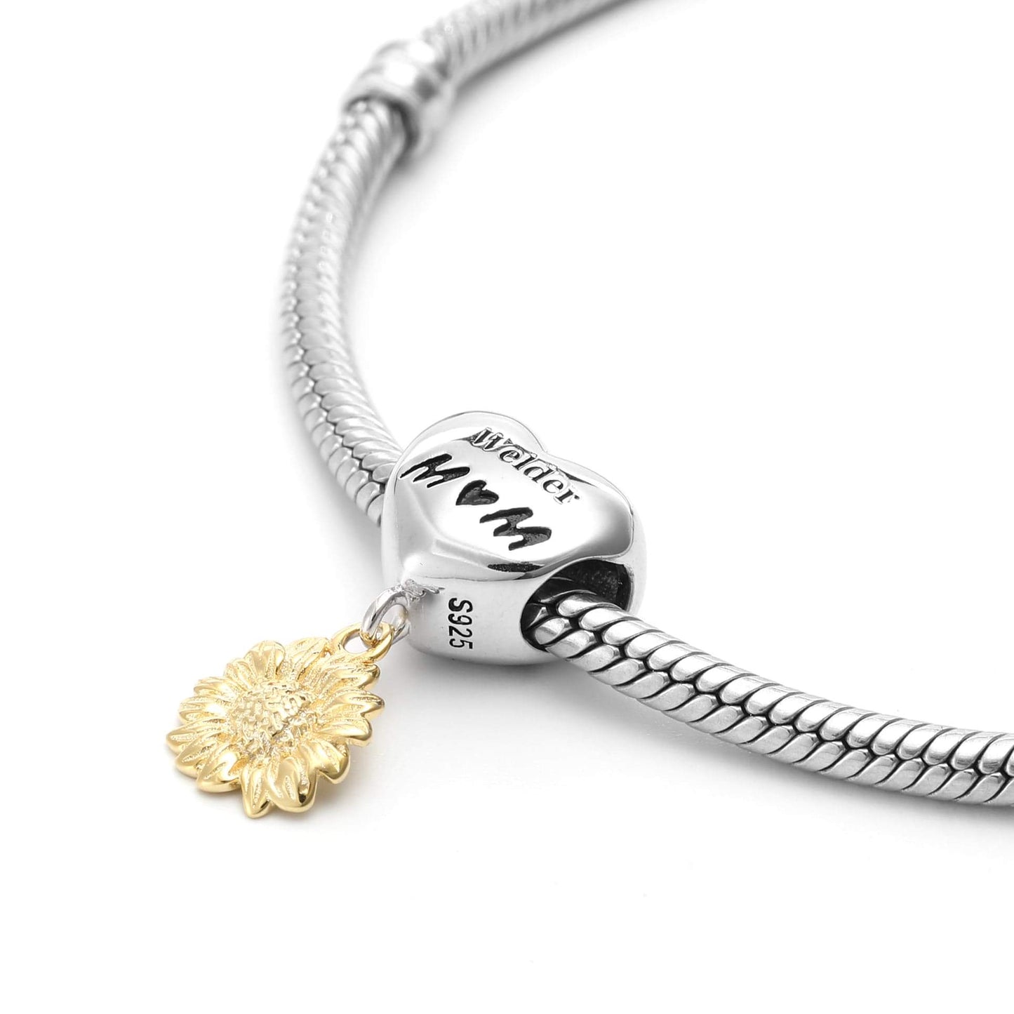 Welder Mom Sunflower Heart