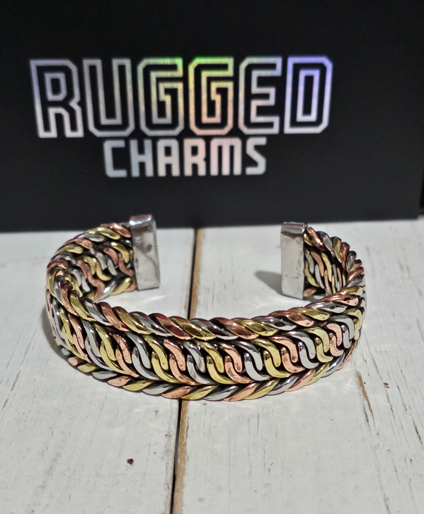 Multicolor stainless steel bracelet