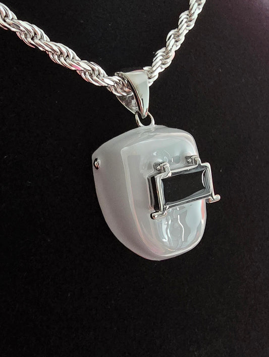 Gray Tigerhood Pendant