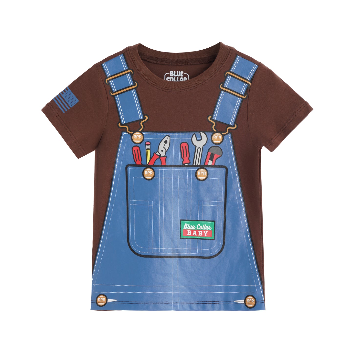 Little Builder's Overall Shirt