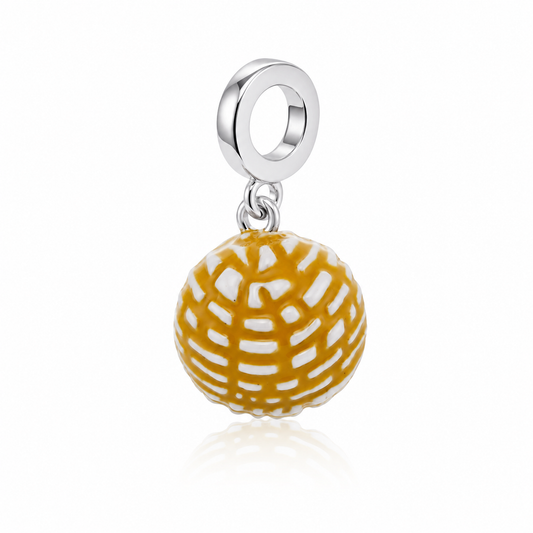 Sterling Silver Concha Pan Dulce Charms