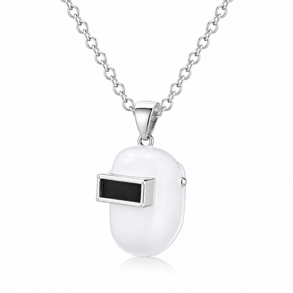 .925 Sterling Silver Pipeliner Sugar Scoop Pendant