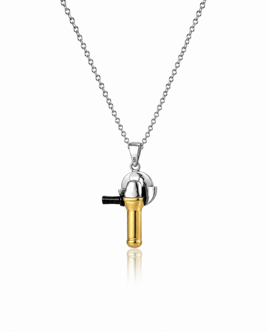 .925 Sterling Silver Grinder Pendant