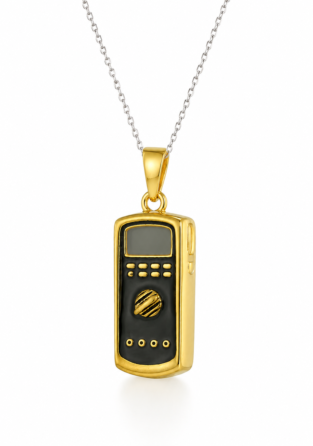 .925 Sterling Silver Multimeter Pendant