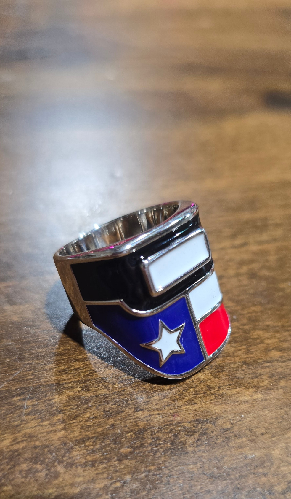 Texas Welding Hood Ring