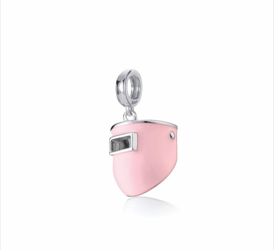Pink Chopped Pipeliner Charm