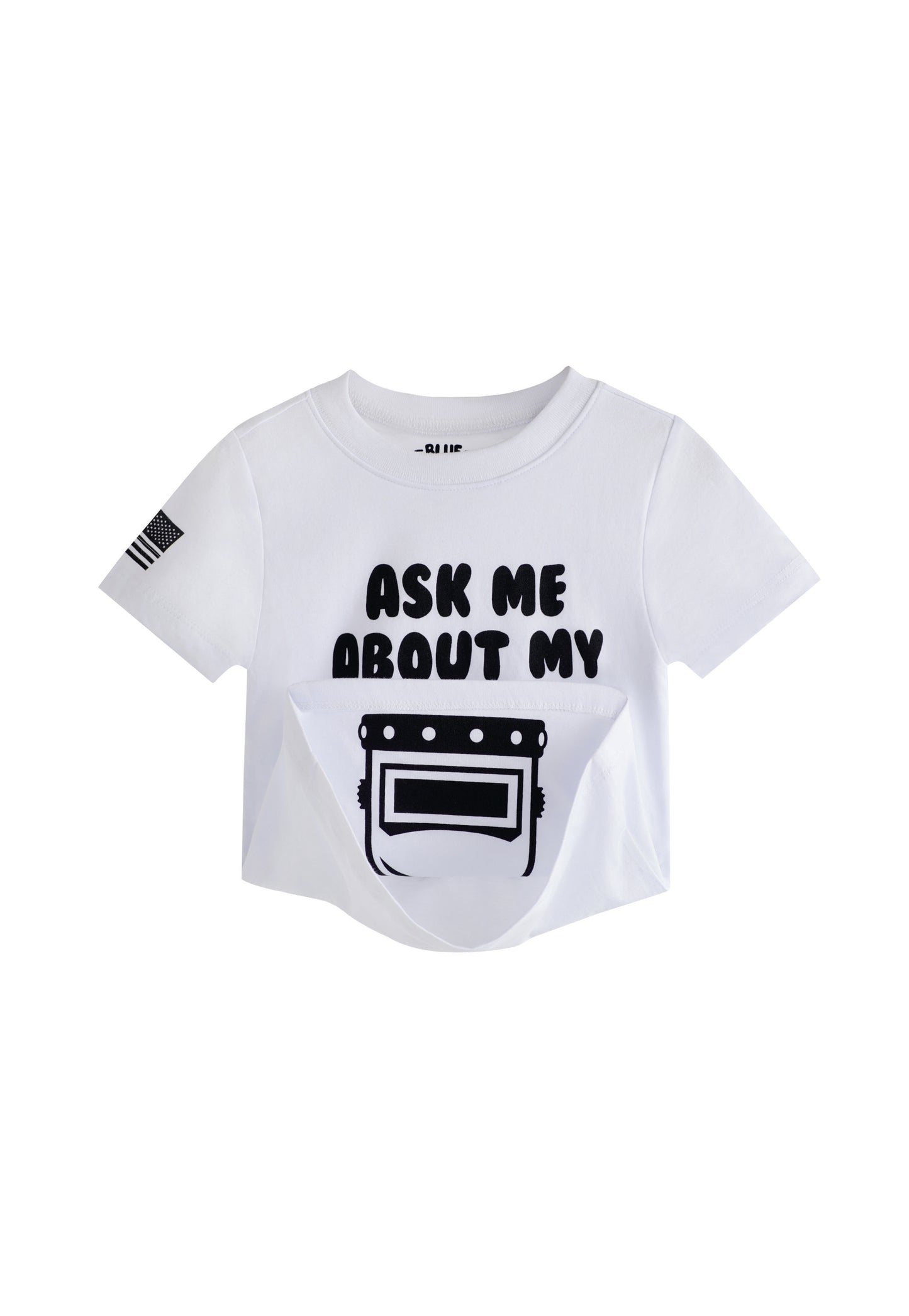 Flip & Spark Welding Hood Tee