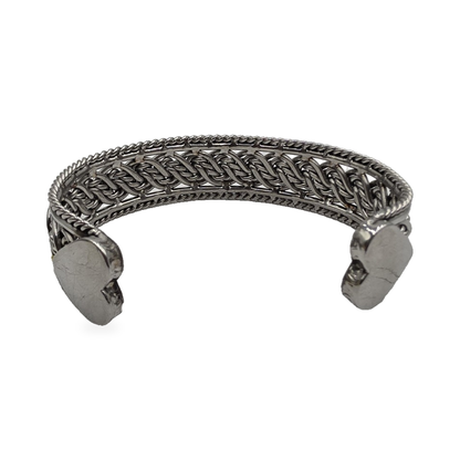 Heart-Tip Woven Cuff — alternate view