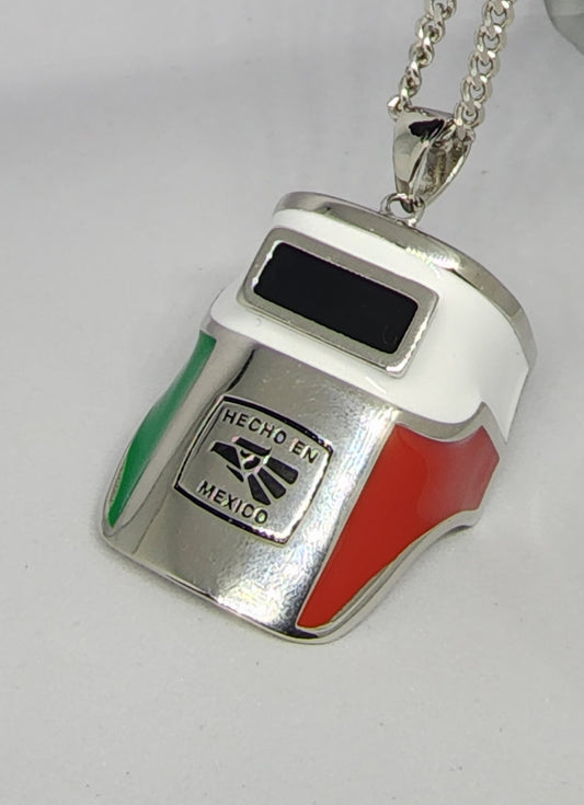 Mexican Flag Hood Pendant
