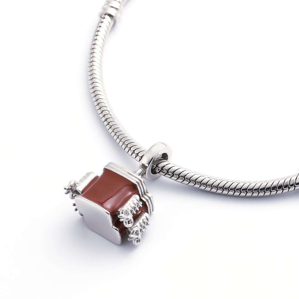 Women Bag Charm Red Heart Charm Sterling Silver Shopping Bag Charm for Pandora  Charm Bracelet Jewelry - Yahoo Shopping