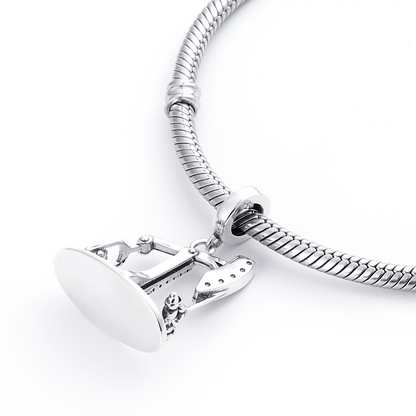 Oil Field Pump Charm