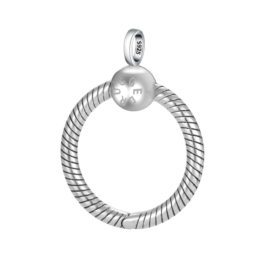 Small O Charm Pendant