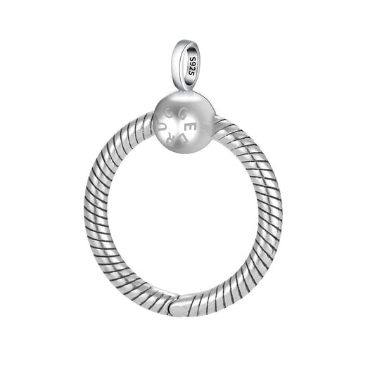 Small O Charm Pendant