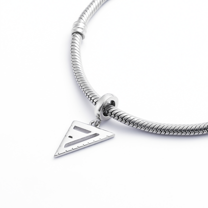 Square Ruler Charm