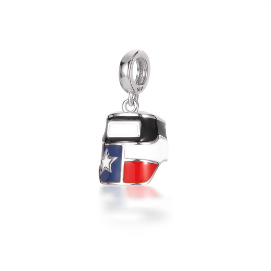 Texas Welding Hood Charm