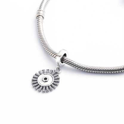 Wire Wheel Charm