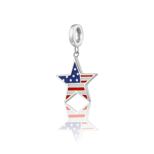 USA Star Charm