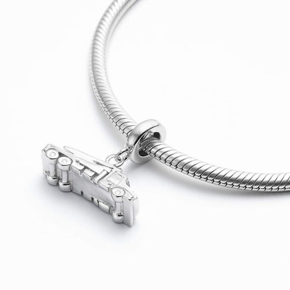 Concrete Pump Truck Charm