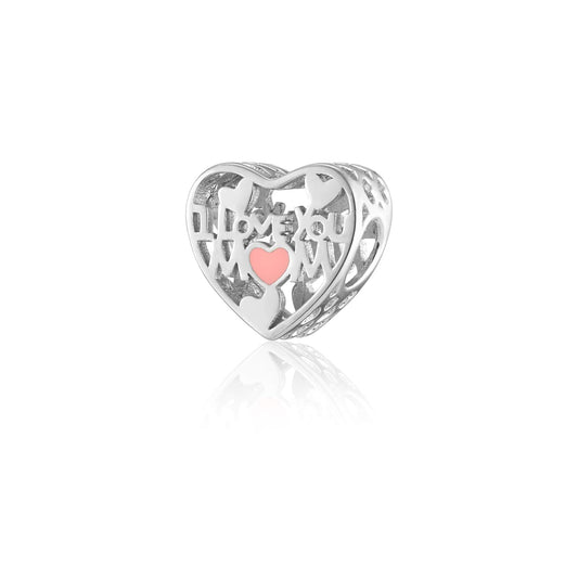 I Love You Mom Spacer Charm