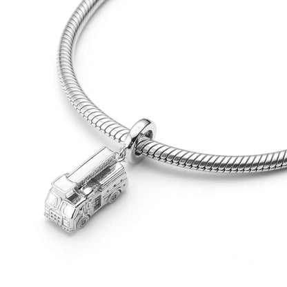 Firefighter Truck Charm