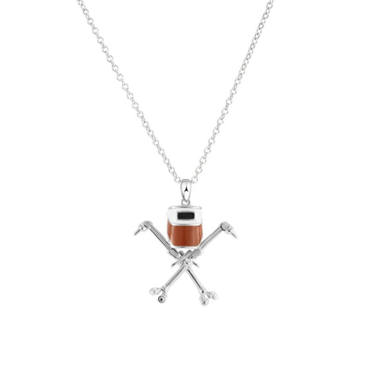 Cutting Torch and Brown Hood Pendant
