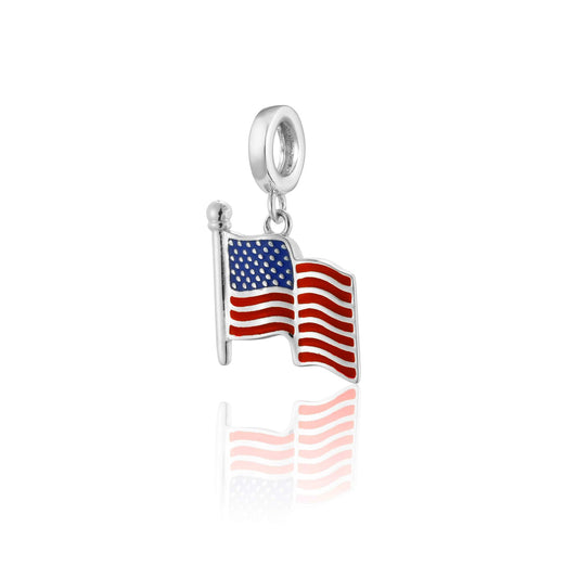 USA Flag Charm