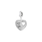 You and Me Heart Charm